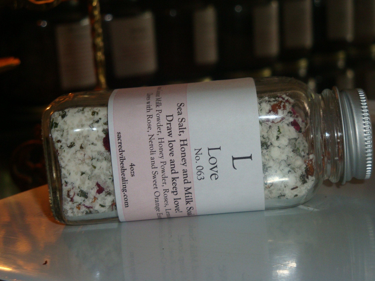 LOVE - Sea Salt, Honey and Milk Soak