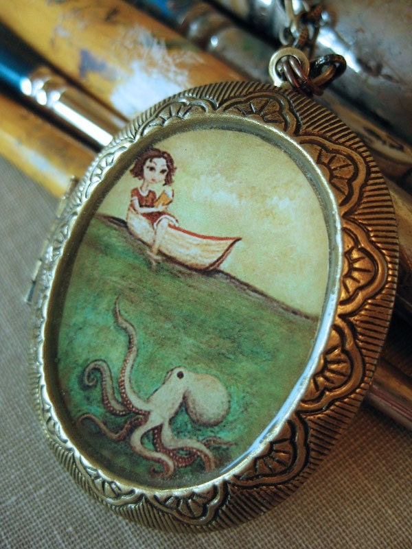 Locket - Maggie and the Octopus