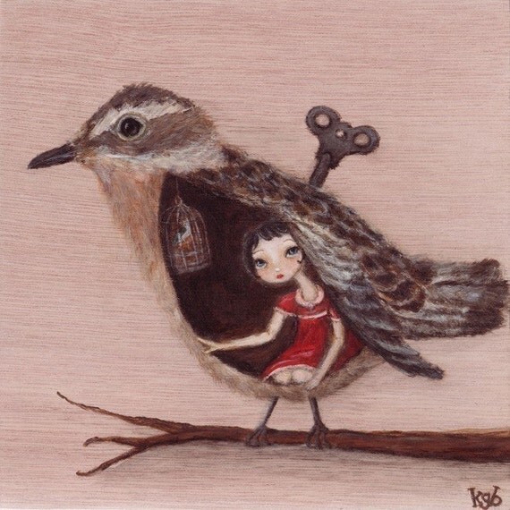 Caging the Forest Bird print