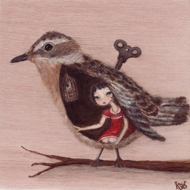 Caging the Forest Bird print