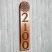 Address Number Sign Vertical The Gaia
