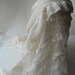 Bridal wrap or shawl in ivory and lace
