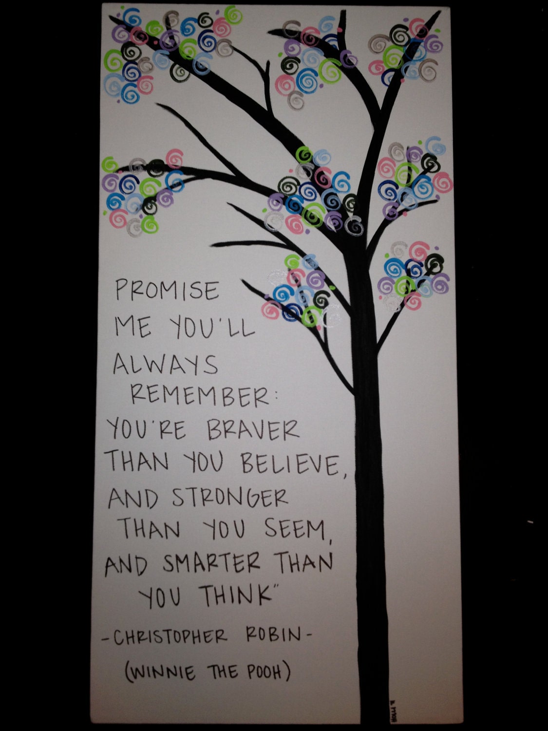 Stronger Than you Seem -12 x 24
