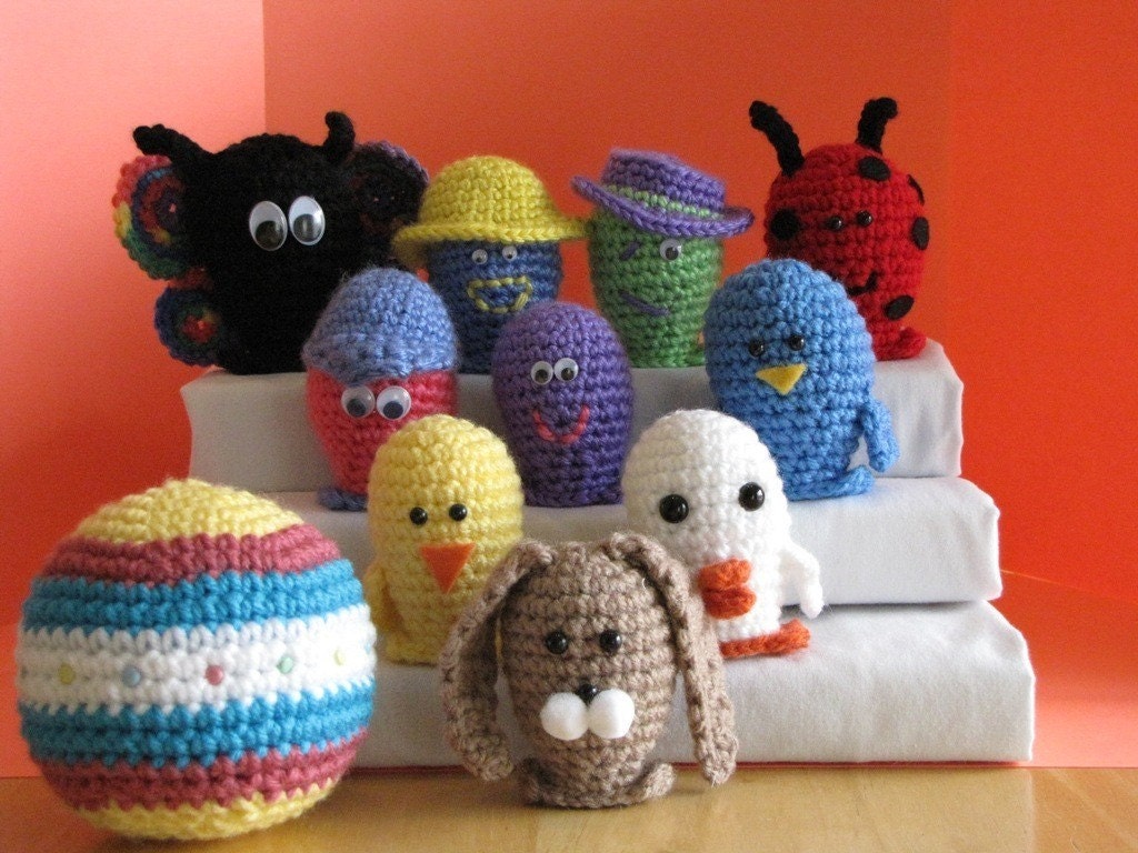 Easter - Spring Bowling Set Crochet Pattern