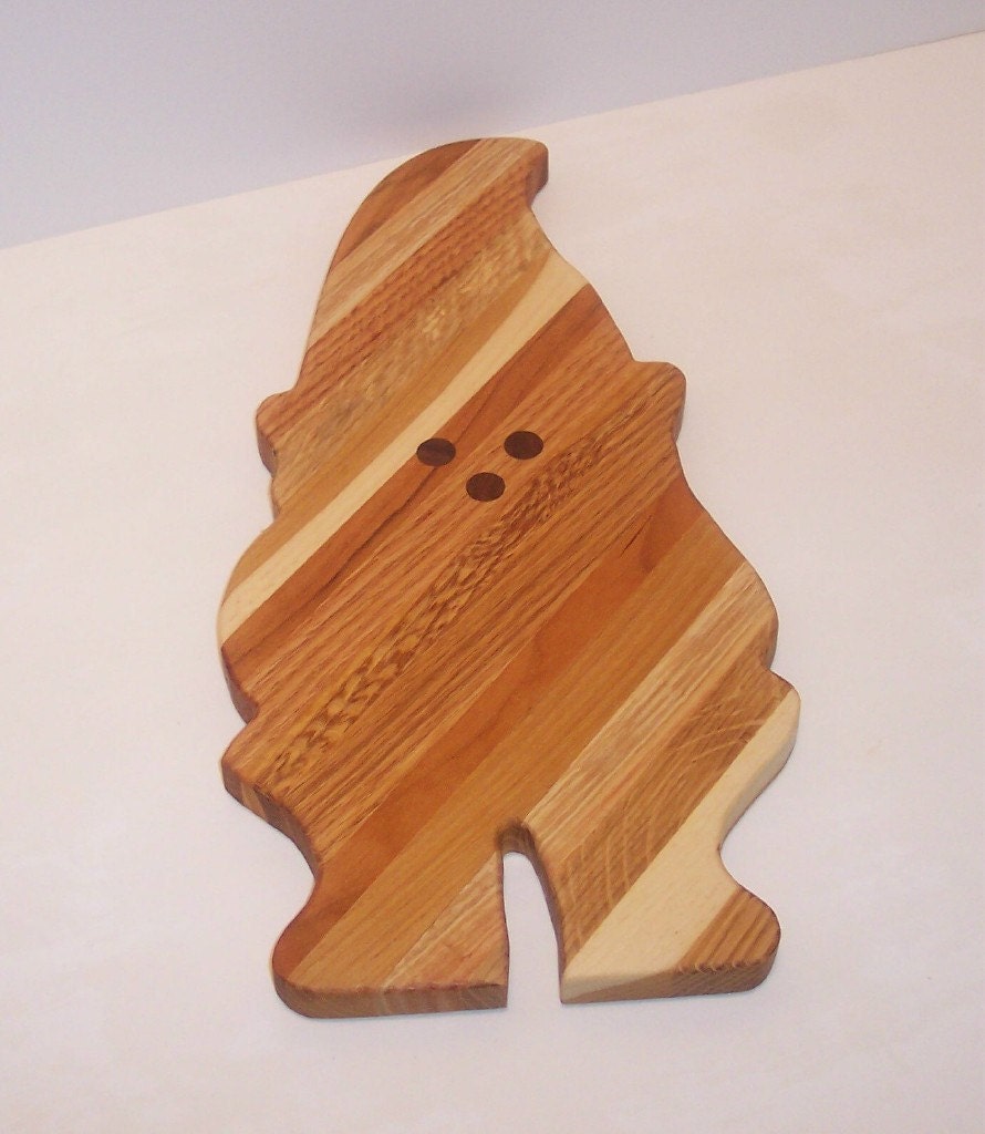 Garden Gnome Cheese Cutting Board
