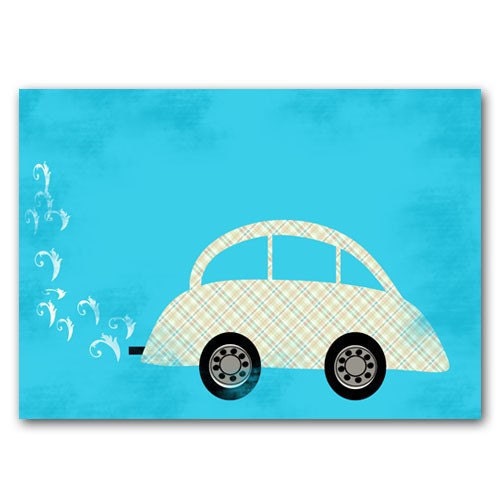 Car print for nursery - fine art print, car design, nursery decorating ideas, cars, transport, silhouette, nursery decor