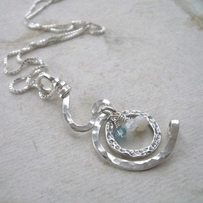Pregnancy Curves Necklace Sterling Silver
