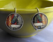 Book Earrings Bookish Literary themed Jewelry Bibliophile reader