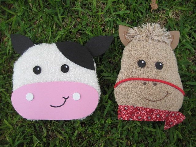 Farm Animal Birthday Party Favor Bag
