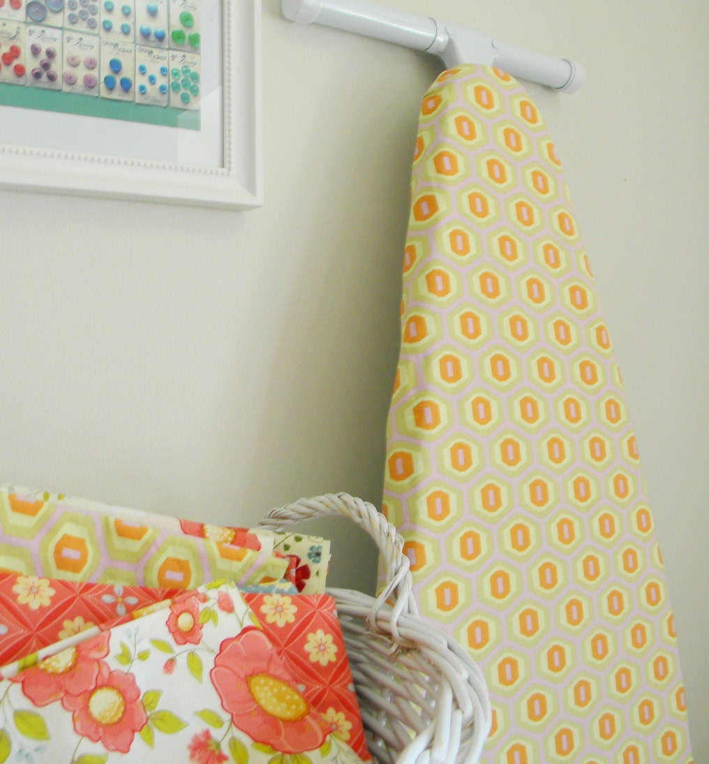 Ironing Board Cover - Honeycomb in Pink