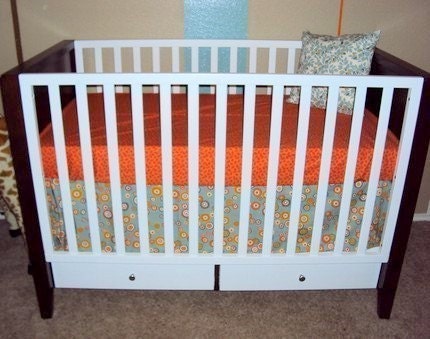 Fitted Toddler SHEET--Custom Crib Bedding YOU DESIGN