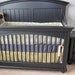 Custom Crib Bedding Set YOU DESIGN - Aviary in Gray and Yellow