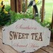 Southern SWEET TEA Cottage Signs 24X18 Home Decor