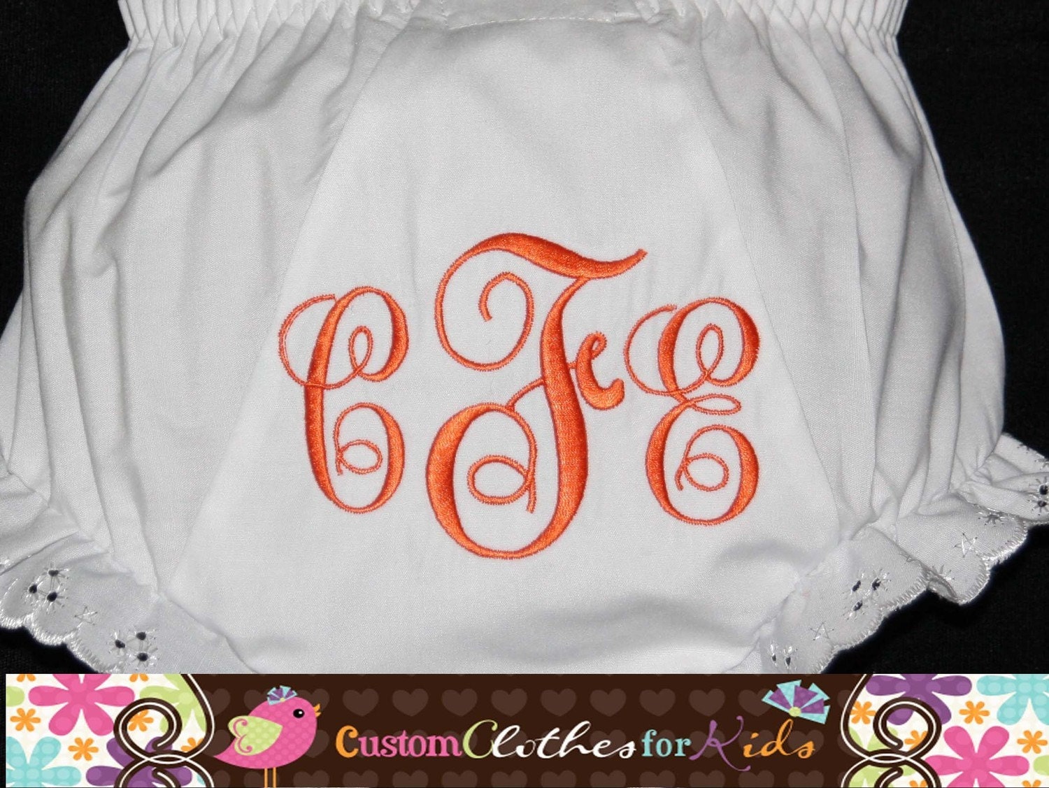 Custom Personalized Script Any Color Diaper Cover Bloomers Baby Girl Ribbon Birthday Baby Shower gift Photoshoot Bow Free Monogram