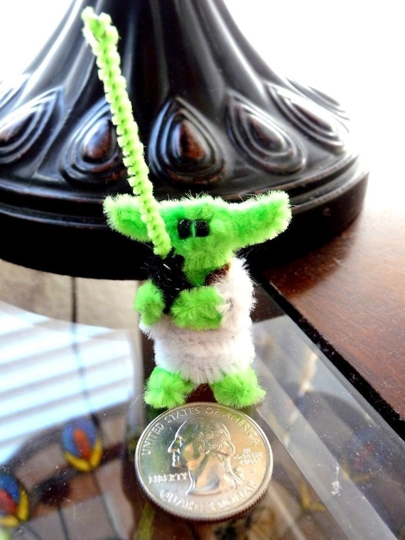 STAR WARS - Mini Yoda - Pipe Cleaner Creation