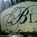 BLISS vintage cottage style sign chippy paint handpainted