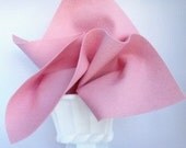 100% Wool Felt 18 Inch Square  Baby Pink Wool Felt  Craft and Sewing