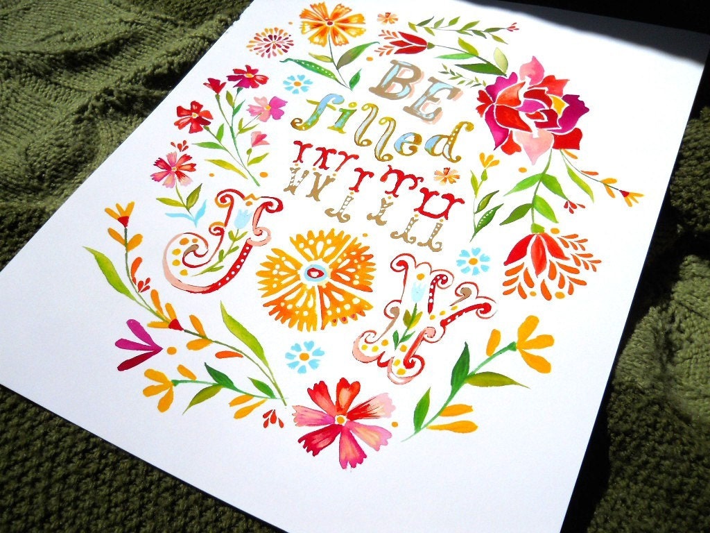 Lg Format Joy Print