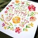 Lg Format Joy Print