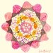 Butterfly Doily - 11x14 print - veritcal