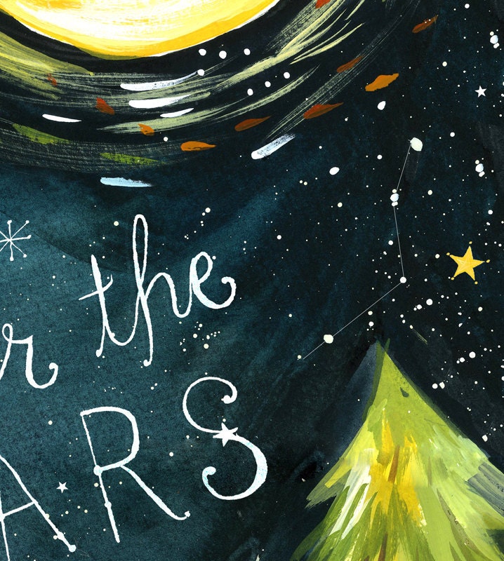 Sleep Under The Stars - 11x14 - veritcal