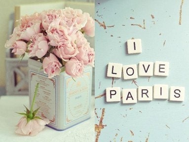 SALE I Love Paris (Set of two 5x7 Unframed Original Fine Art Photograph)
