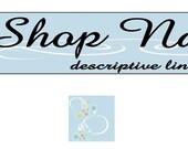 A Swirl in Blue Banner to Customize