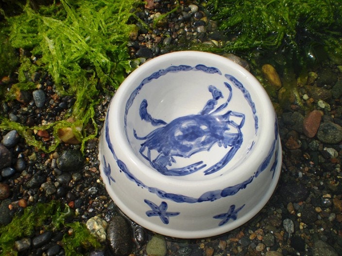 Blue Crab Pet bowl