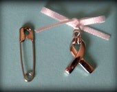 Ribbon Bouquet Charm - Cancer Awareness