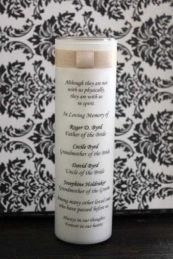 Memorial Candles