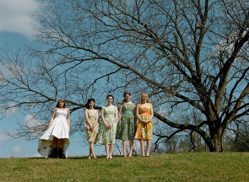 vintage inspired tea dresses for your wedding - reserved for Kensey
