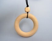 Simple Teething Ring Necklace for Mamas and Babies