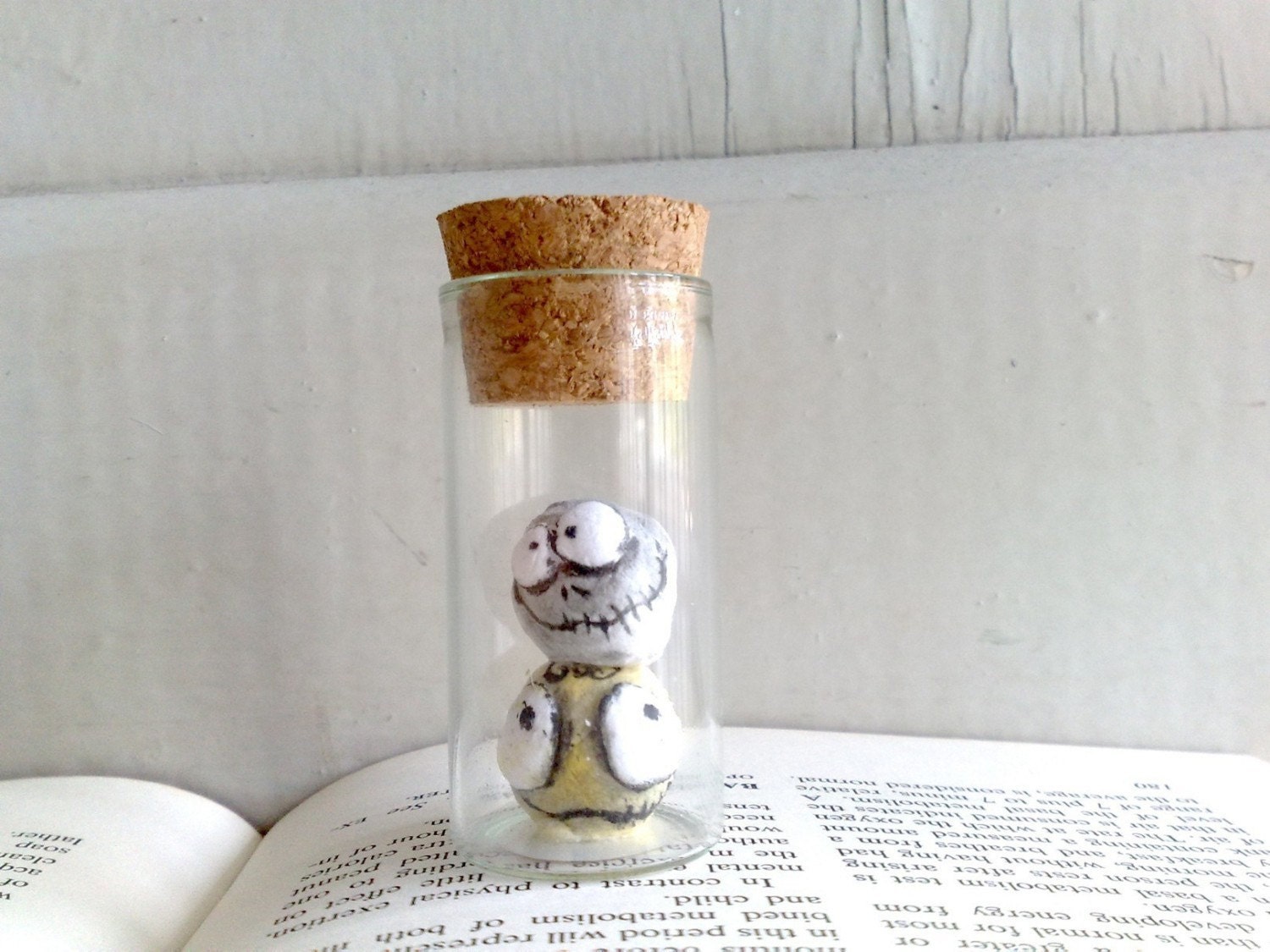 Zeropumpkin's Timmy and  big head in the bottle (Made to order)