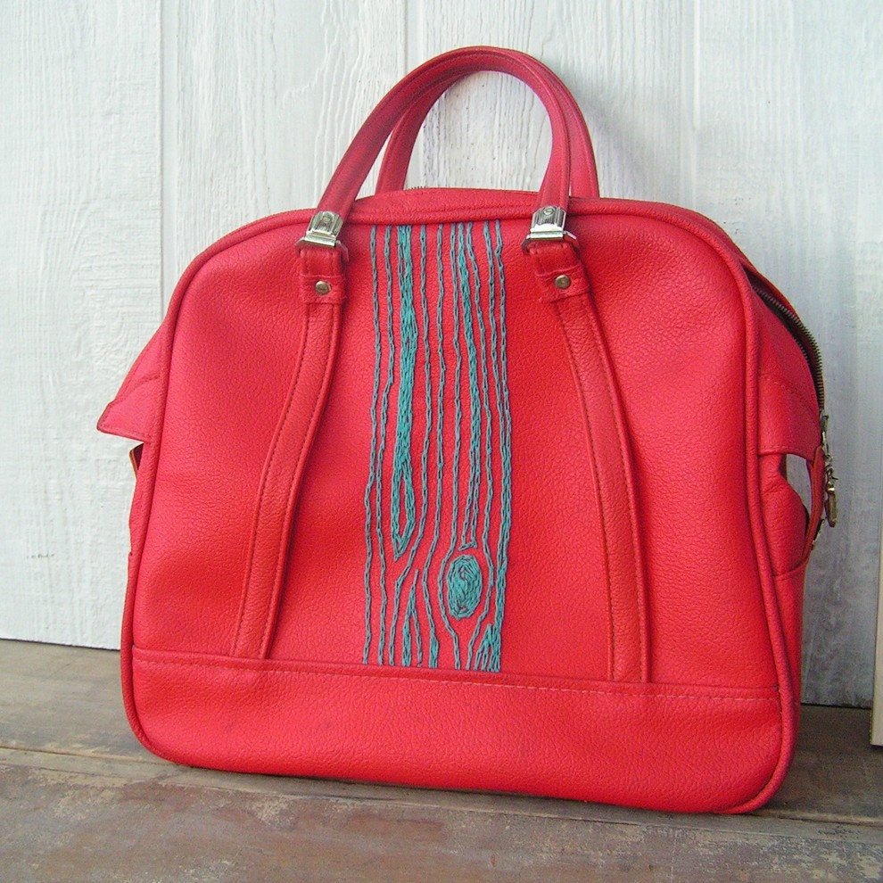 Reserved for LeAnnHughes, please do not Purchase unless that is you. carry-on bag with turquoise tree