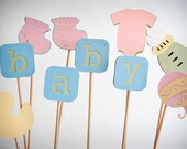Baby Shower Photo Booth Props