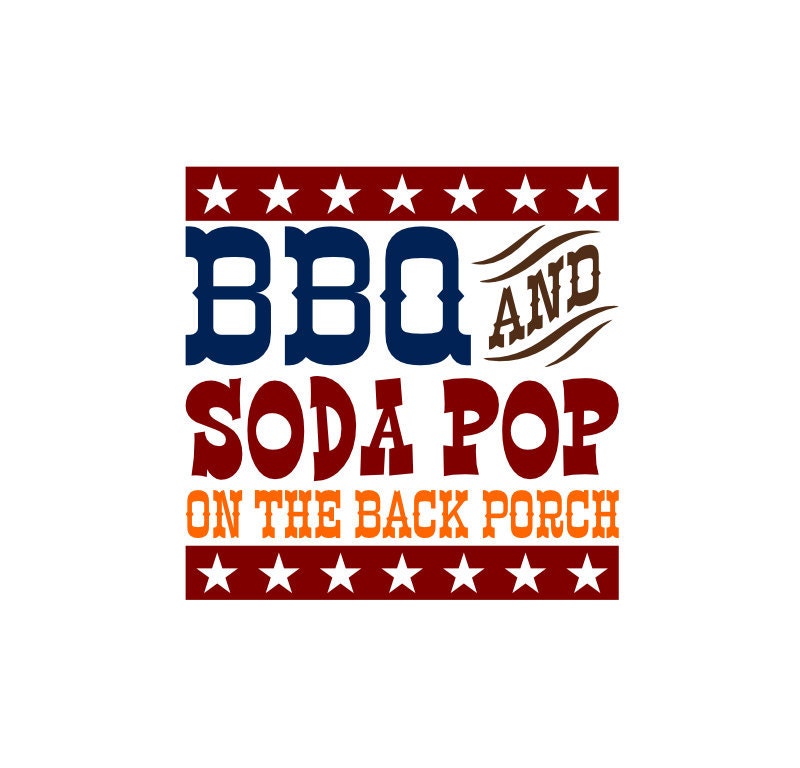 Marked Down 50% Off  SALE- BBQ Holiday Party Vinyl Wall Art Decal or Sign