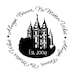 CUSTOMIZED LDS Salt Lake, UT Temple Vinyl Wall/ Tile Decal