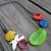 Bright Colored Tagua Nut Necklace adjustable