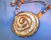 Labyrinth Necklace and Earring Set