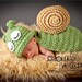 Snail / Slug Animal Cape Newborn Photography Prop