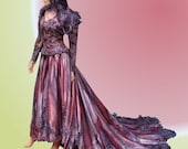 Gothic Wedding Gown Queen of the Vampires