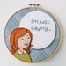 DIY Fabric Panel for Embroidery, ANNIE SAYS from SeptemberHouse