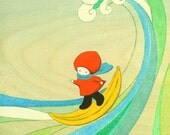 Banana Surfing
