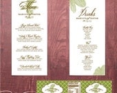 Wedding Reception Stationery - Printable DIY Designs- Pick 2 from the Palm Suite