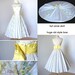 vintage 1950's dress ...gorgeous ERICA EMBROIDERED polished cotton scalloped bodice full circle skirt pin-up party cocktail dress obi bow
