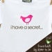 big sister to be shirt i have a secret - I'm going to be a big sister pregnancy announcement t shirt birdie