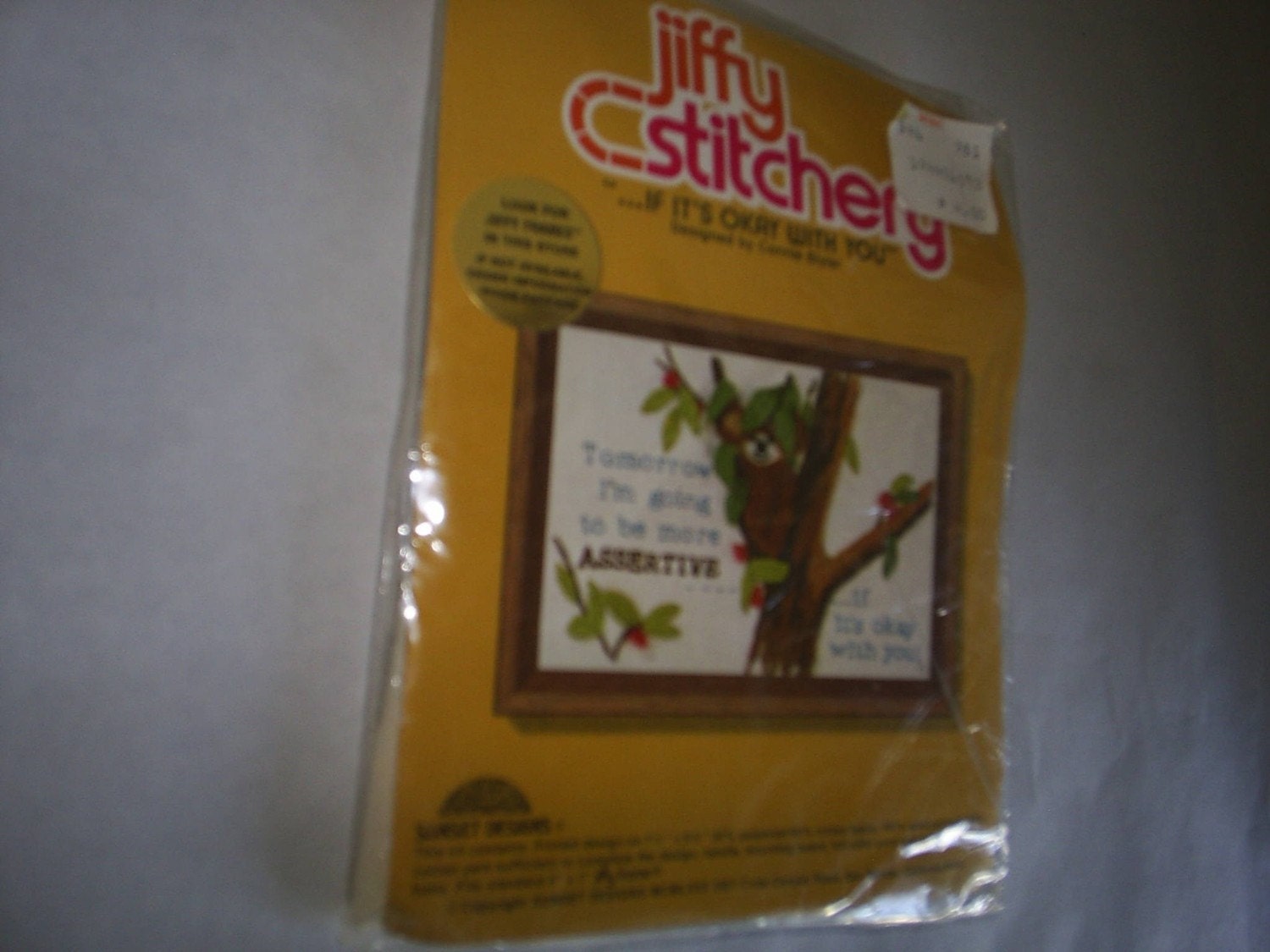 Embroidery Jiffy Stitchery Kit New Koala Bear