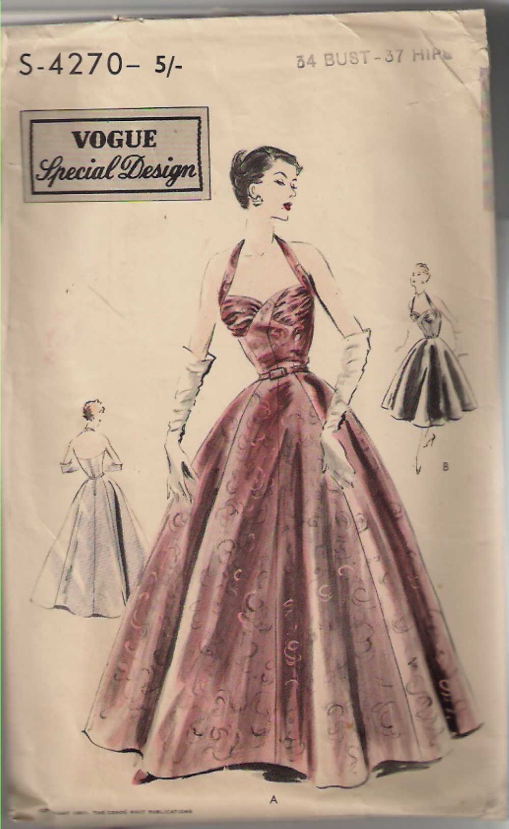 Vintage vogue patterns, Vintage dresses, Vintage dress patterns