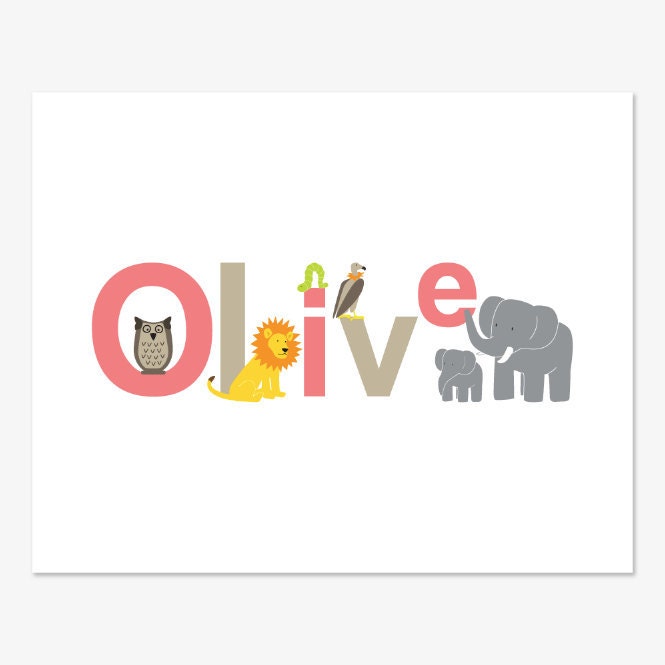 Custom Name Print - Small