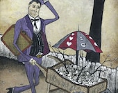 Limited Edition Art Print - The Day The Devil Came To Town (16 of 50)